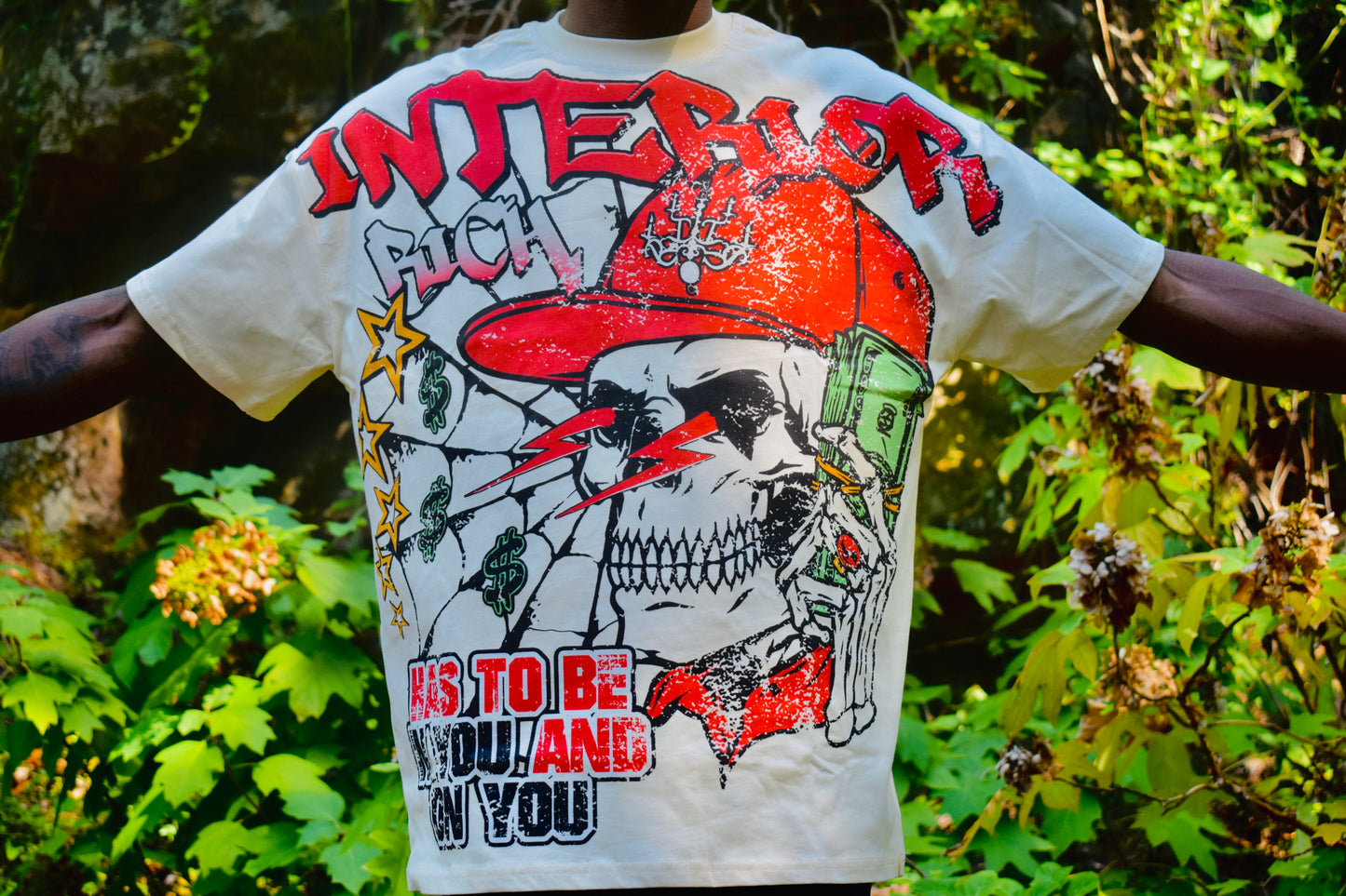 Interior Rich Skull T-shirt