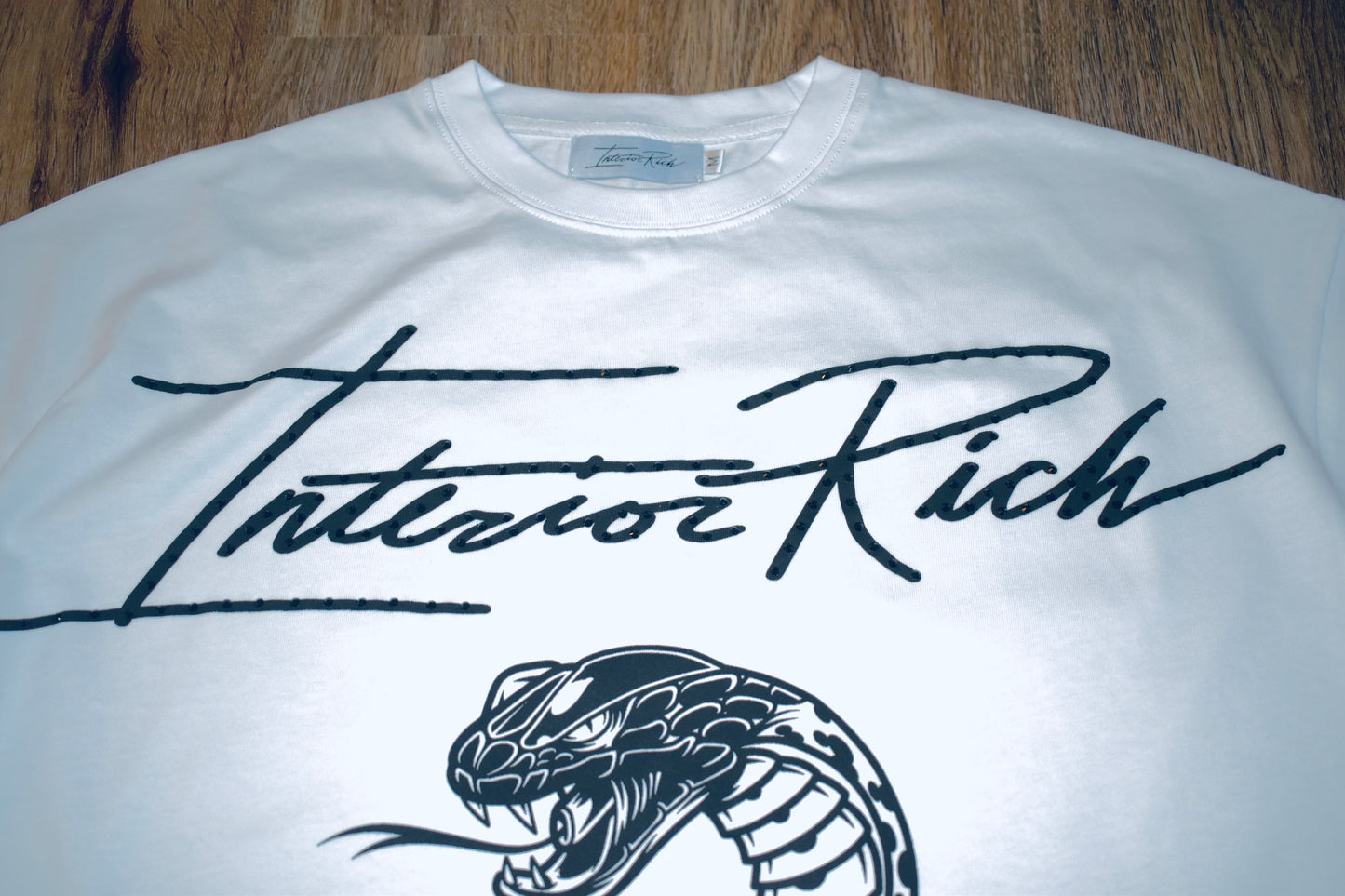 Interior Rich Rhinestone T-shirt