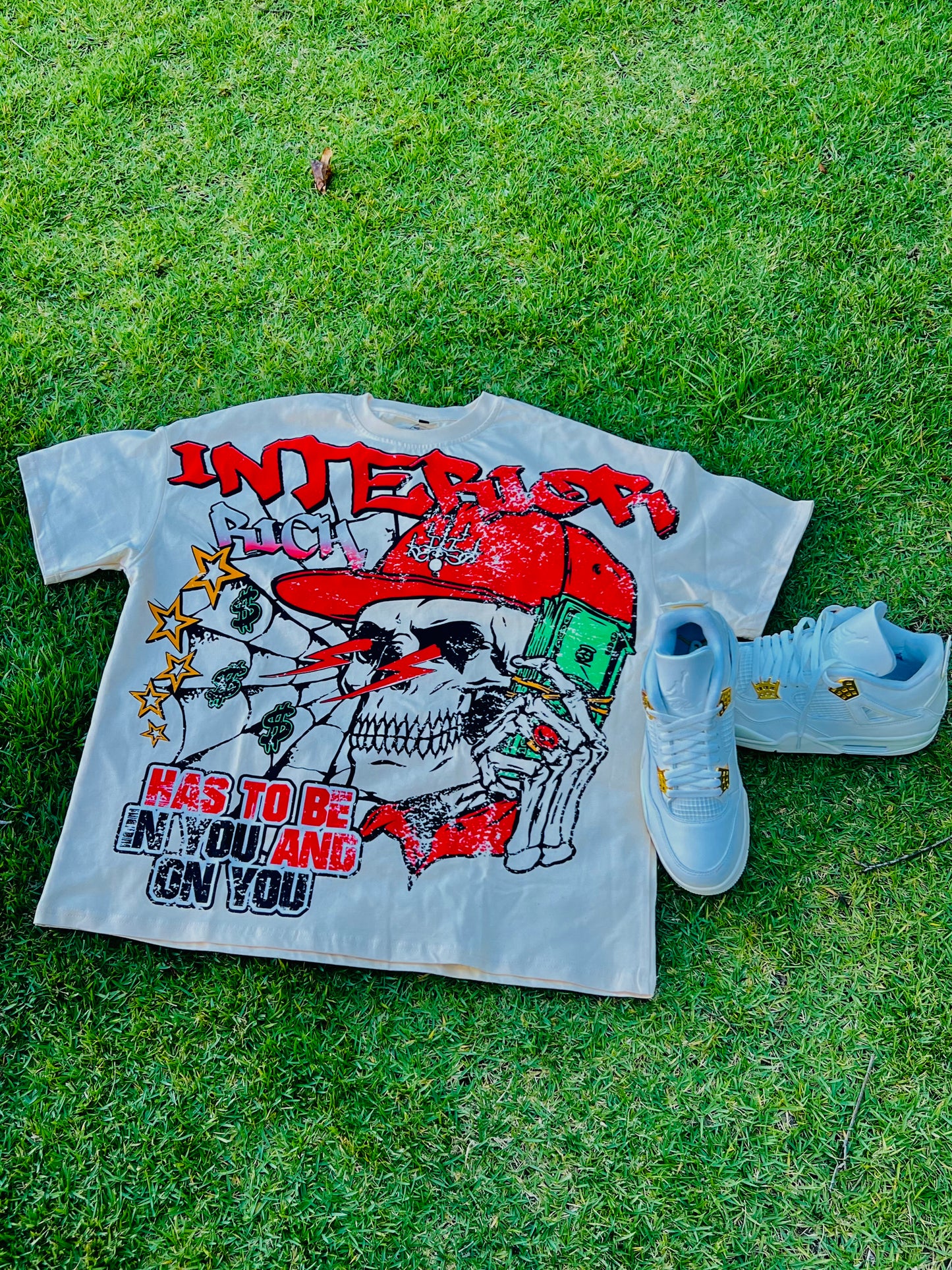 Interior Rich Skull T-shirt