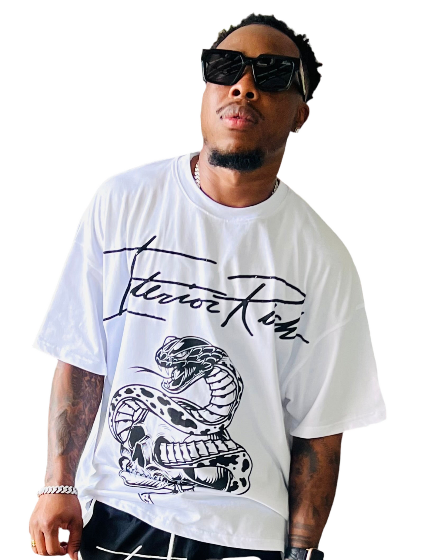 Interior Rich Rhinestone T-shirt