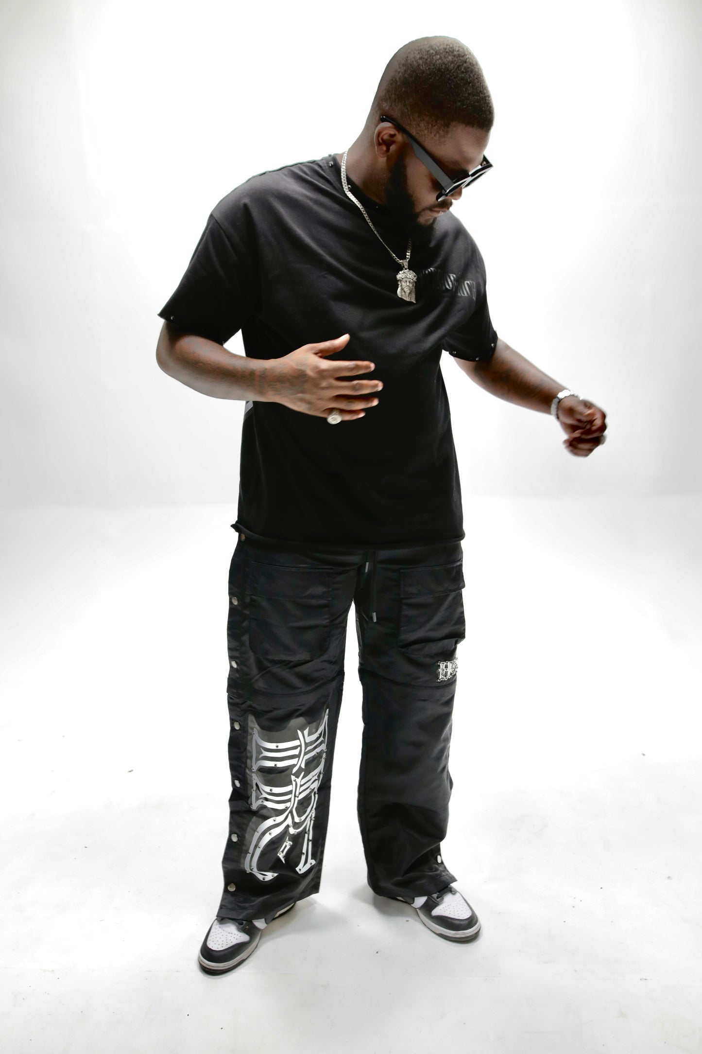 Interior Rich 2-in-1 Nylon Tech Pants