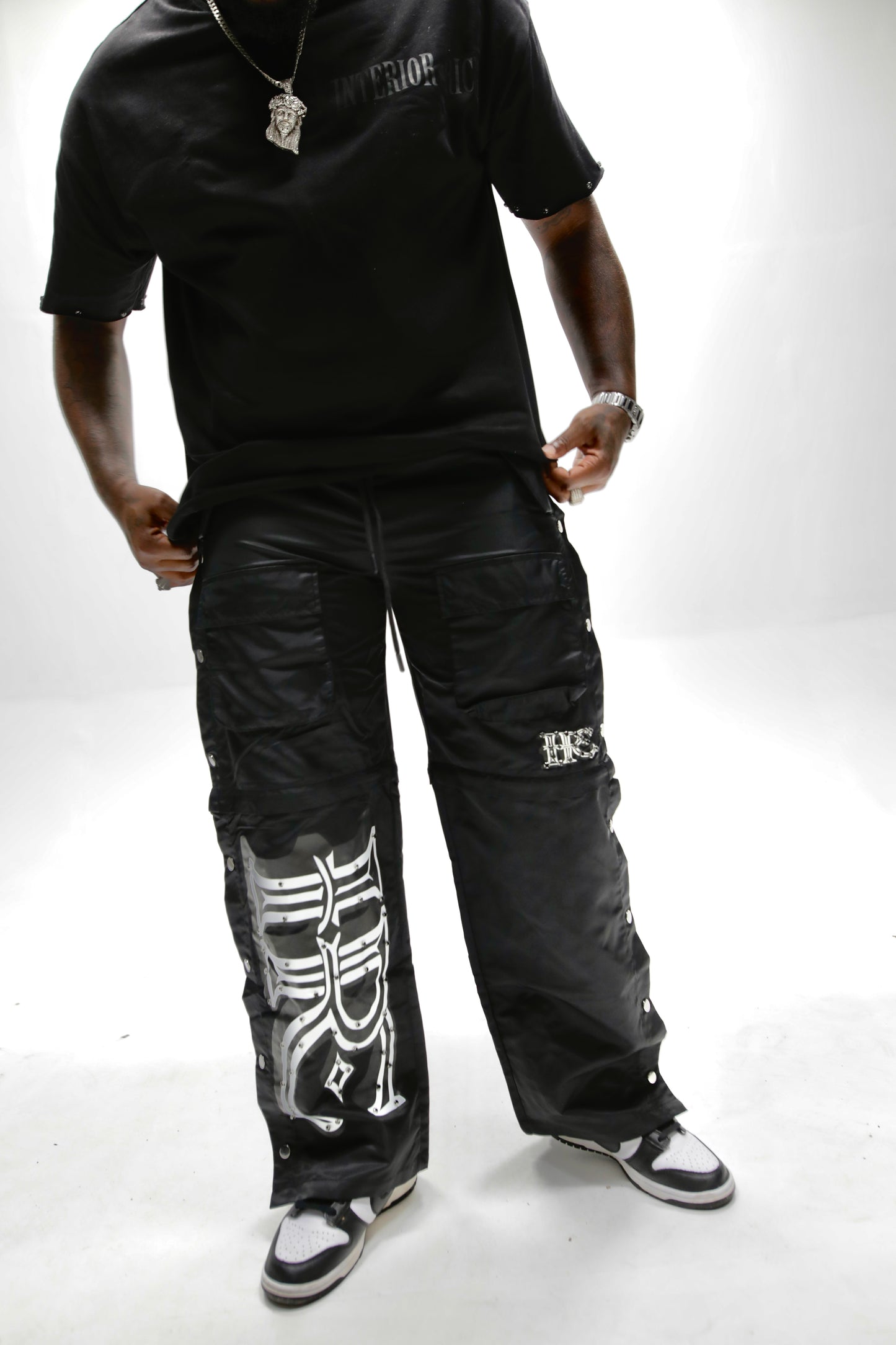 Interior Rich 2-in-1 Nylon Tech Pants