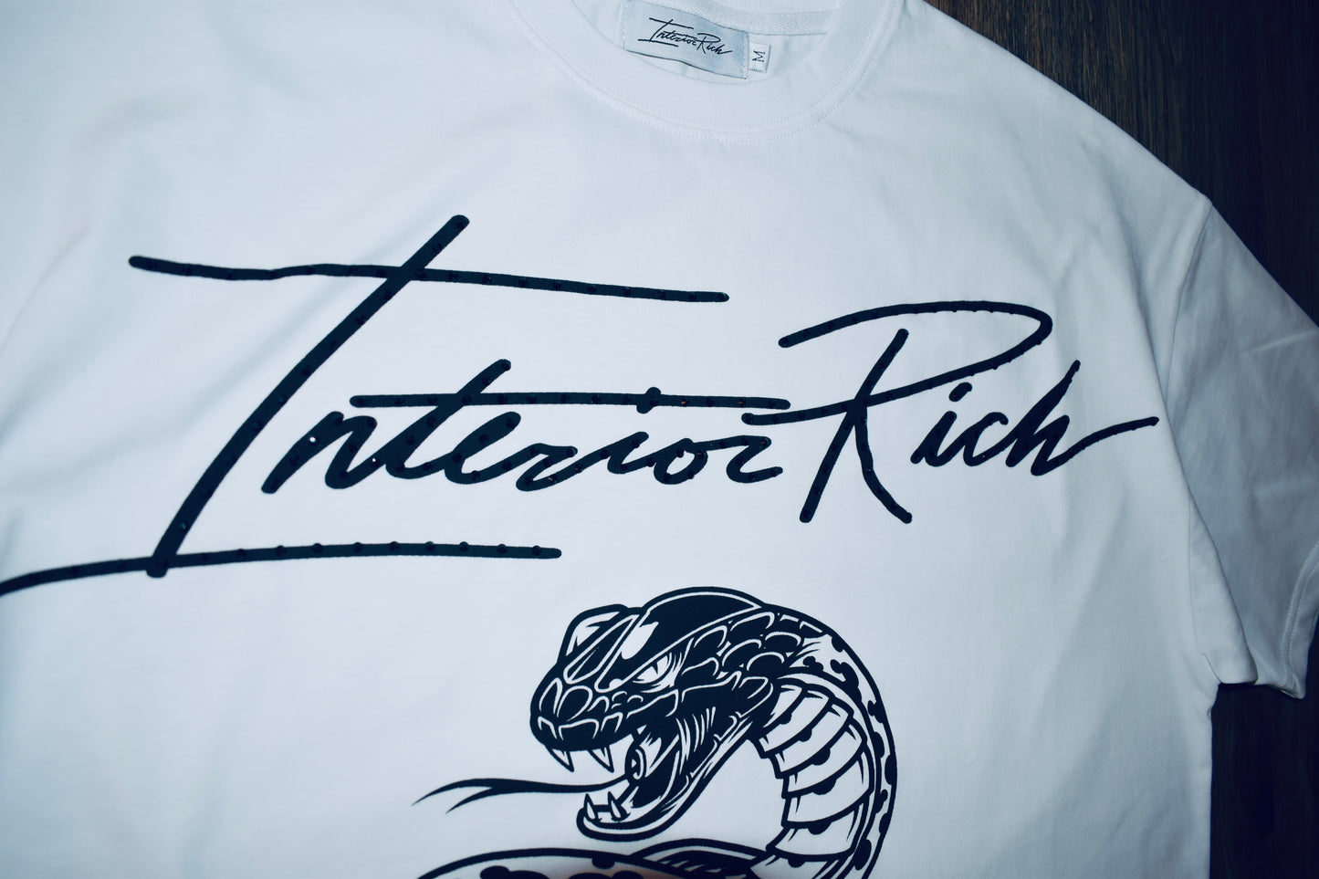 Interior Rich Rhinestone T-shirt