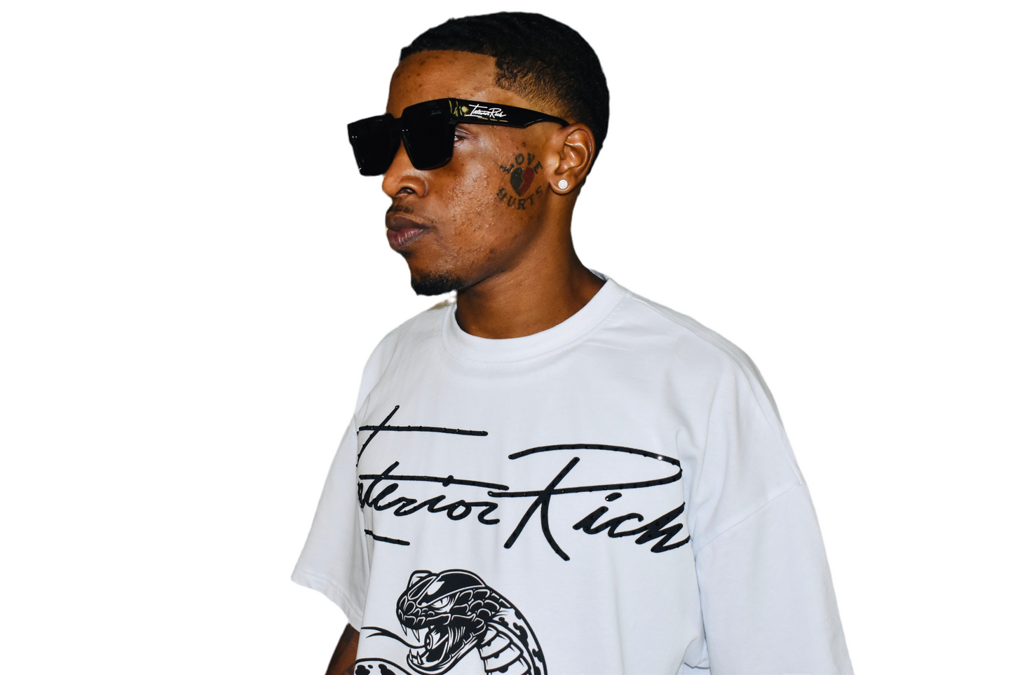 Interior Rich Rhinestone T-shirt
