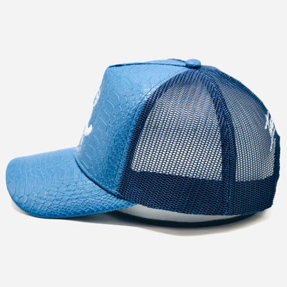 Men’s/Women’s Interior Rich SnapBack Leather blue