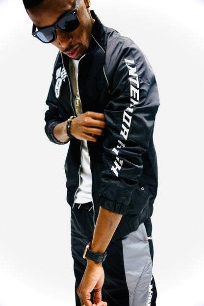 Interior Rich “MOTO SERIES Trackstar 9” Nylon Racing Set – Black/Grey