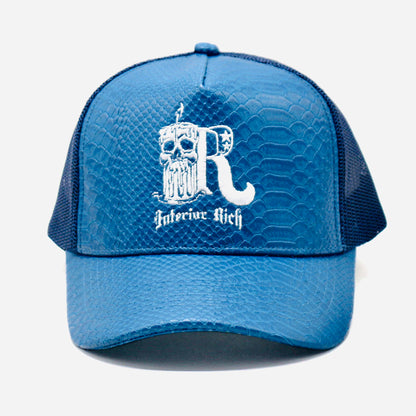 Men’s/Women’s Interior Rich SnapBack Leather blue