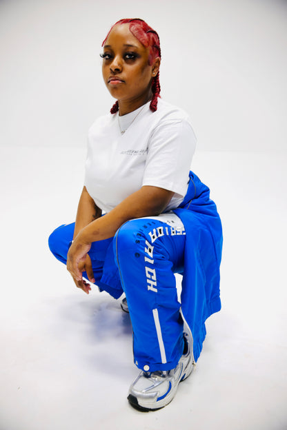 Interior Rich “MOTO SERIES Trackstar 9” Nylon Racing Set – BlUE/White