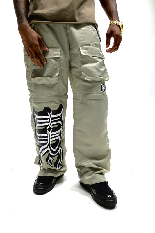 Interior Rich 2-in-1 Nylon Tech Pants