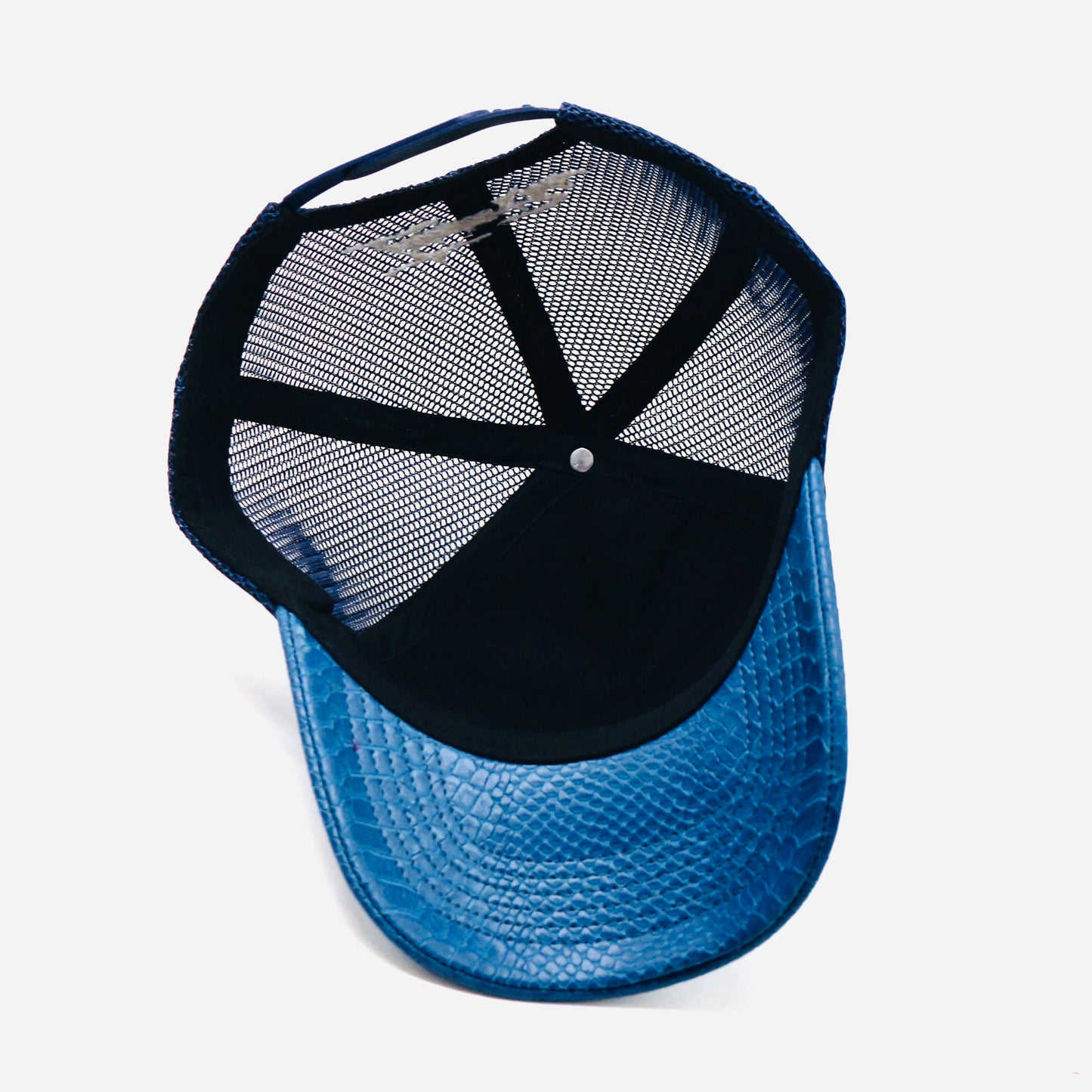 Men’s/Women’s Interior Rich SnapBack Leather blue