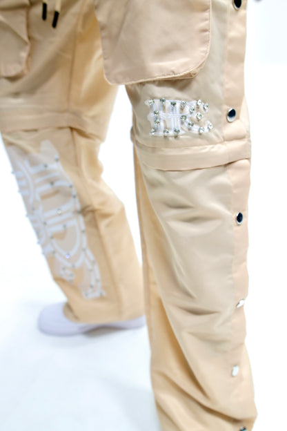 Interior Rich 2-in-1 Nylon Tech Pants