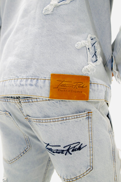 Signature StoneWashed IR Flare Jeans