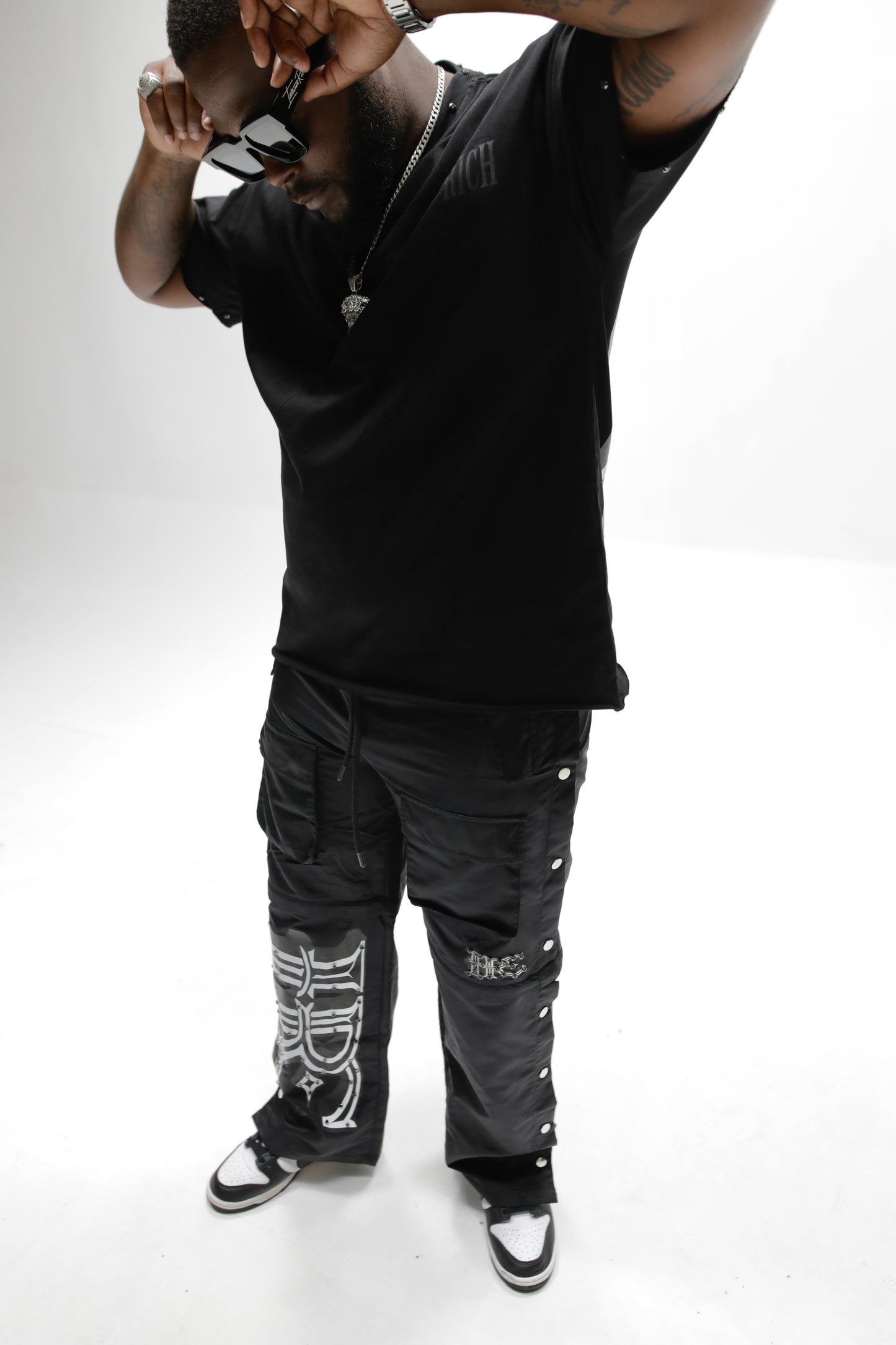 Interior Rich 2-in-1 Nylon Tech Pants