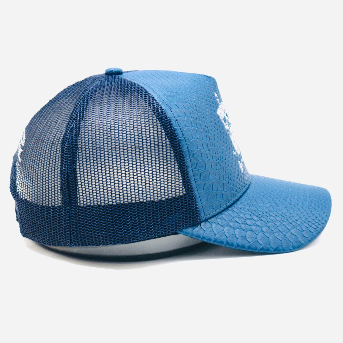 Men’s/Women’s Interior Rich SnapBack Leather blue