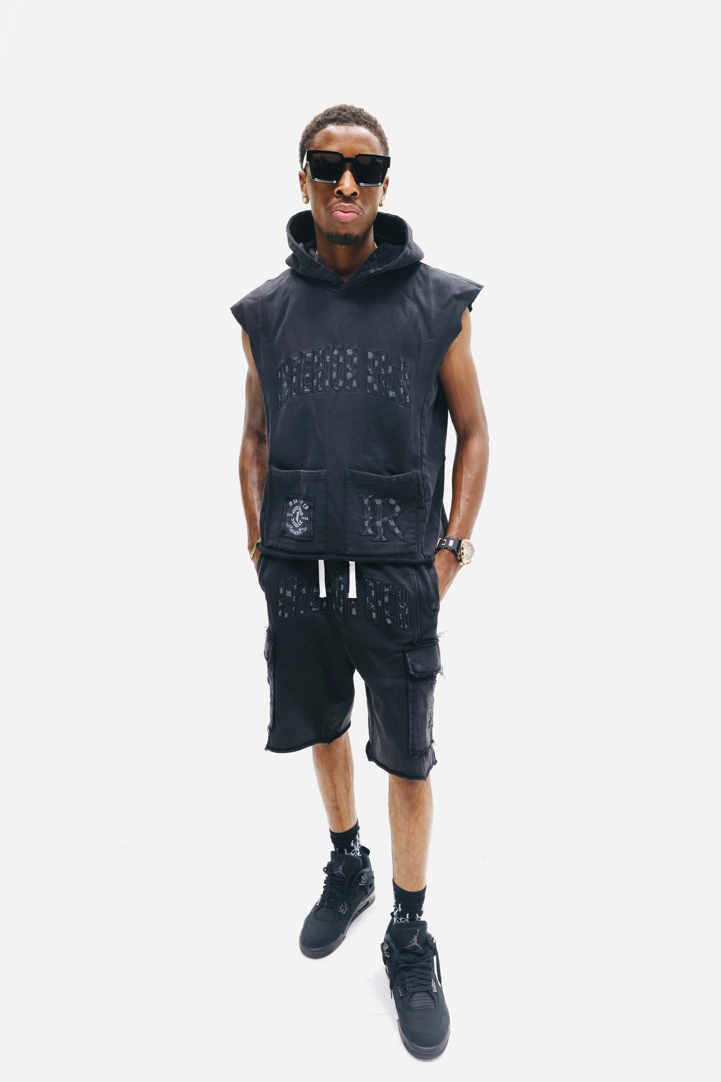 Interior Rich™ Monogram Sleeveless Cargo Set